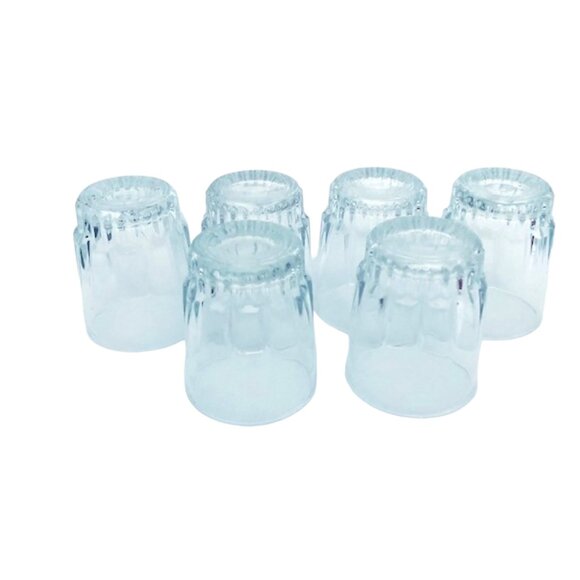 Arcoroc 6 Piece Crystal Shot Glasses - Picture 3 of 7
